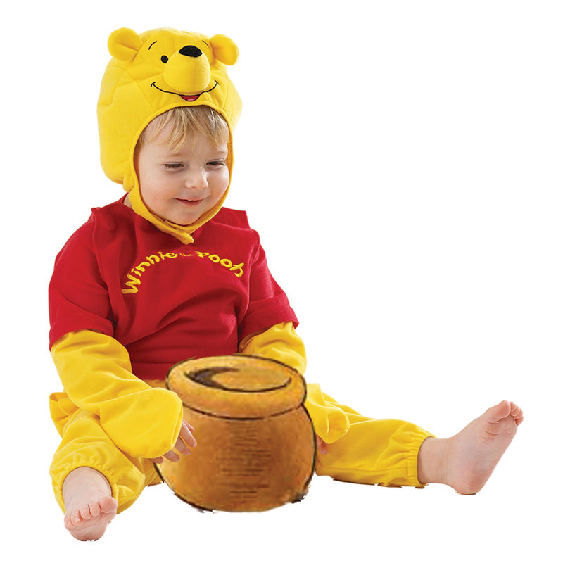 Winnie The Pooh Costume Toddler Unisex Yellow -1