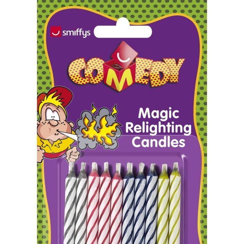 Magic Relighting Candles All Multi Unisex -1
