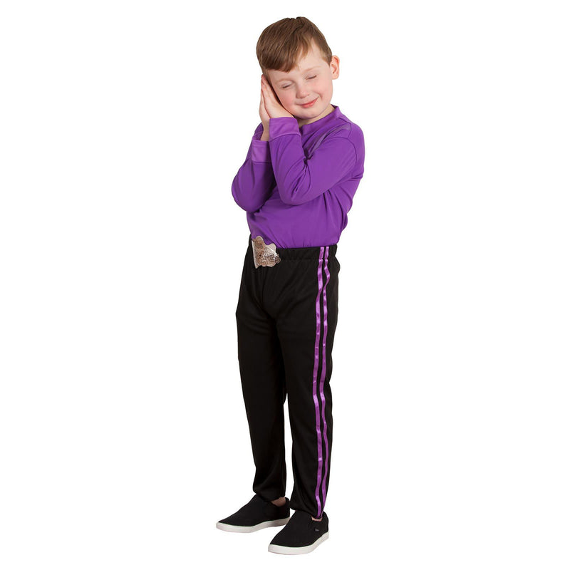 Lachy Wiggle Deluxe Costume Boys Purple