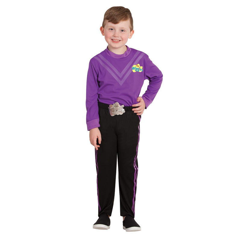 Lachy Wiggle Deluxe Costume Boys Purple