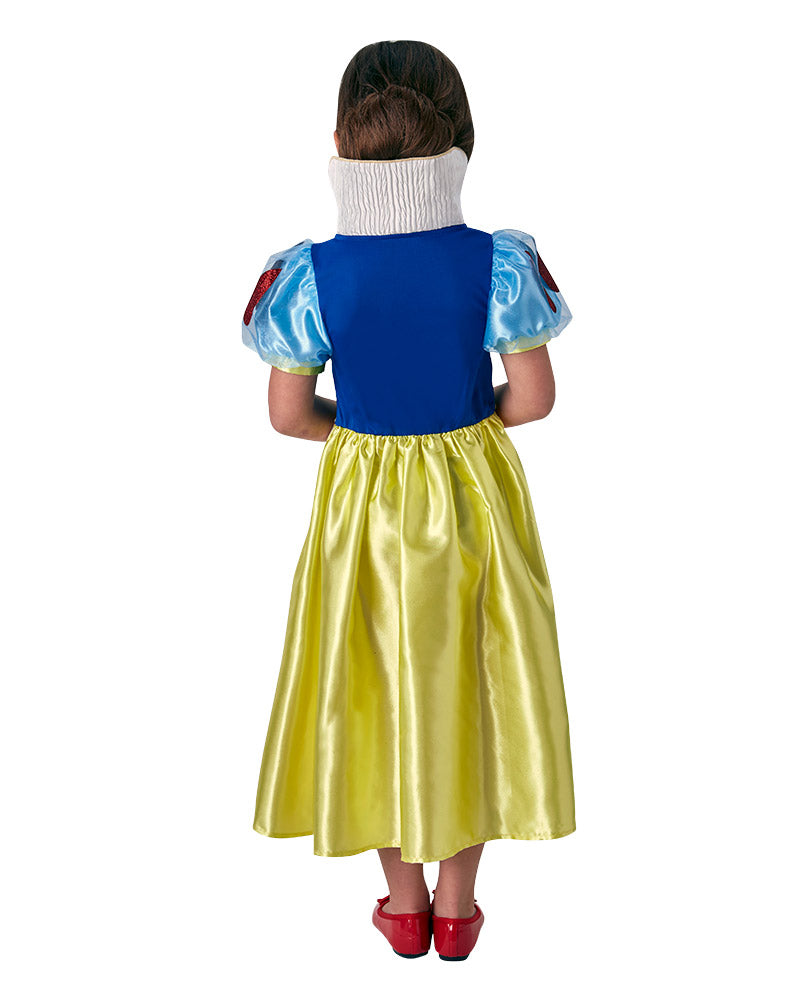 Snow White Rainbow Deluxe Costume Child Girls Yellow