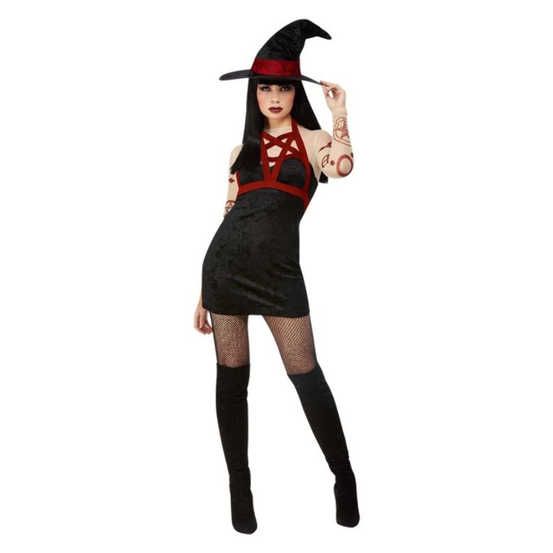 Fever Satanic Witch Costume Womens -1