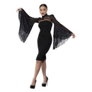 Fever Deluxe Gothic Sleeve Shawl Black Costume Accessory