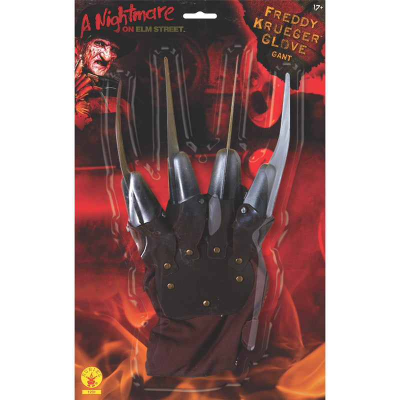 Freddy Krueger Glove Adult Mens Brown