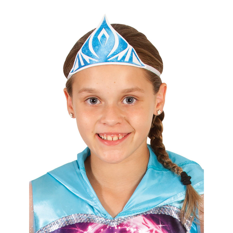 Elsa Fabric Tiara Girls Blue -1