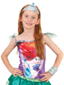Ariel Fabric Tiara Girls Silver -2