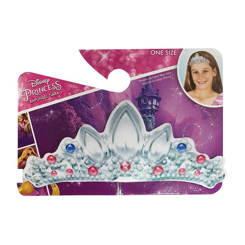 Rapunzel Fabric Tiara Girls Silver -3