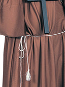 Monk Robe Brown Adult Mens -3