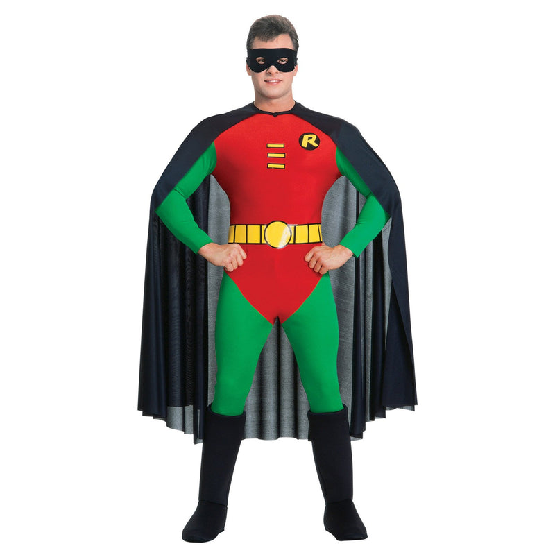 Robin Costume Adult Mens Red -1