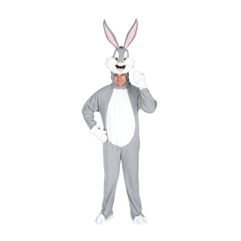 Bugs Bunny Deluxe Costume Adult Unisex Grey -1