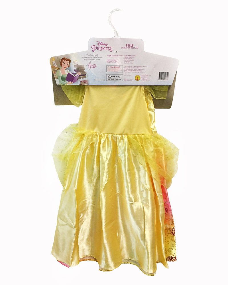Belle Rainbow Deluxe Costume Child Girls Yellow
