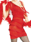 Roarin Red Flapper Costume Womens -2