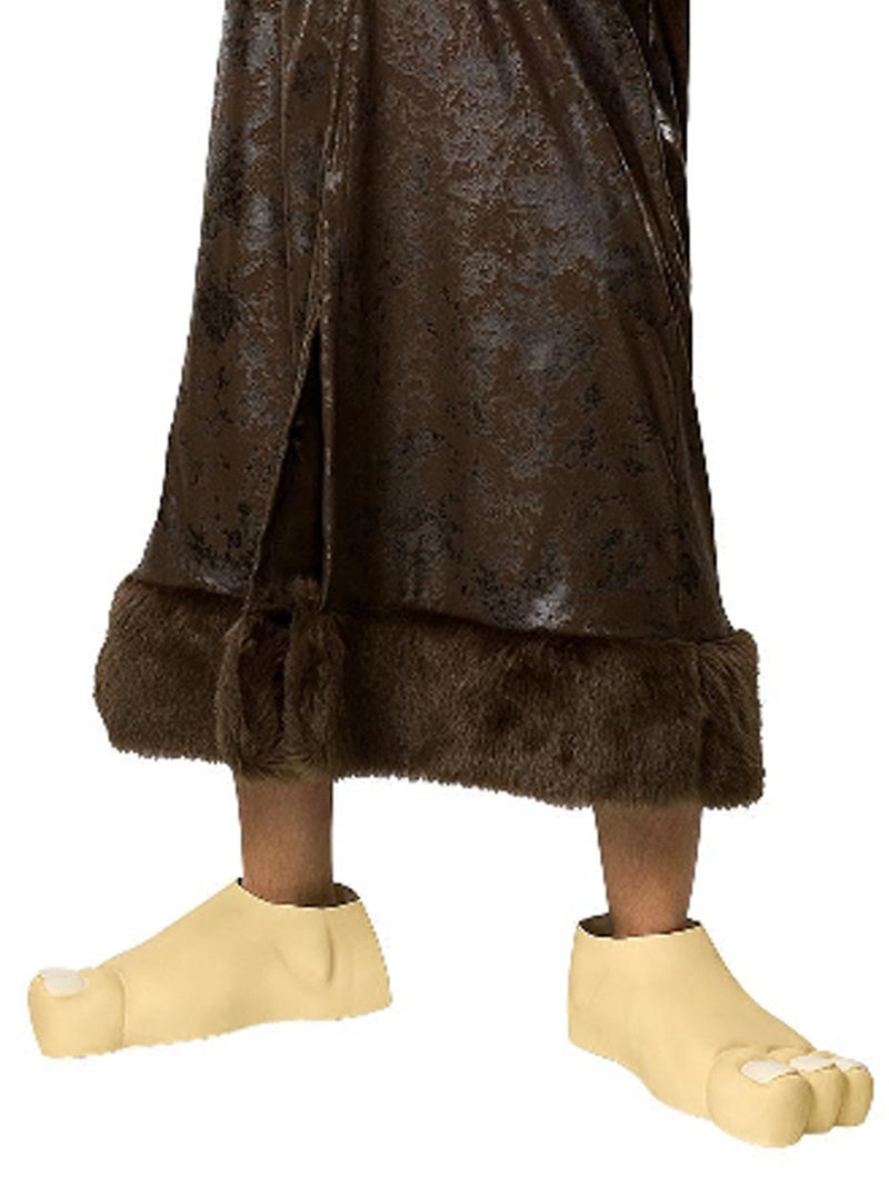 Barney Rubble Plus Costume Adult Mens Brown