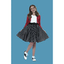 Polka Dot Rocker Child Girls Red -5