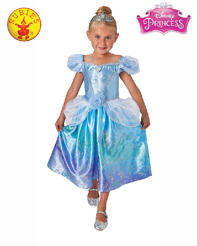 Cinderella Rainbow Deluxe Costume Child Girls Blue