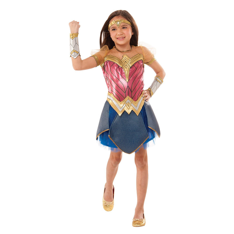 Wonder Woman Premium Costume Child Girls Red -1