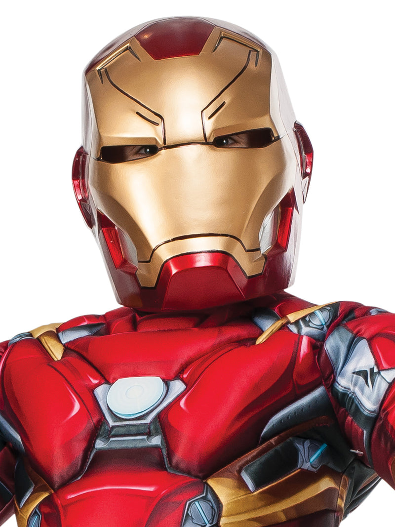Iron Man Premium Costume Child Boys Red -2