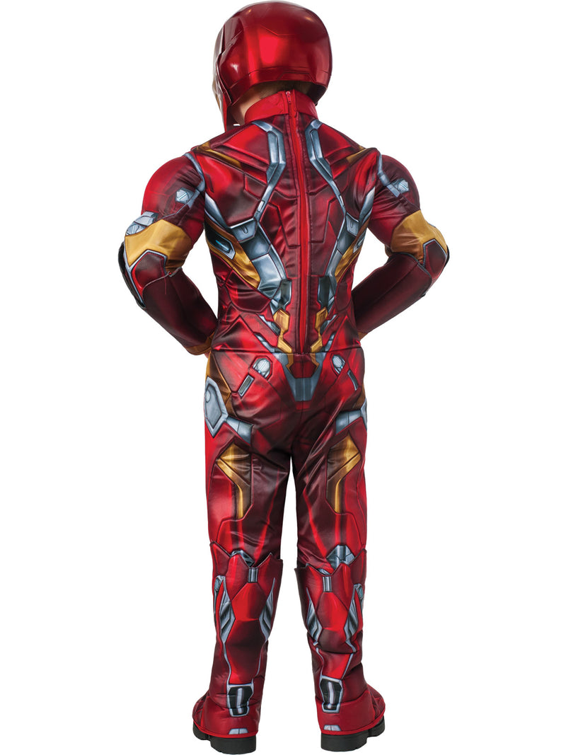 Iron Man Premium Costume Child Boys Red -3