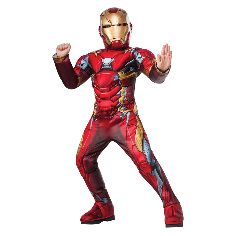 Iron Man Premium Costume Child Boys Red -1