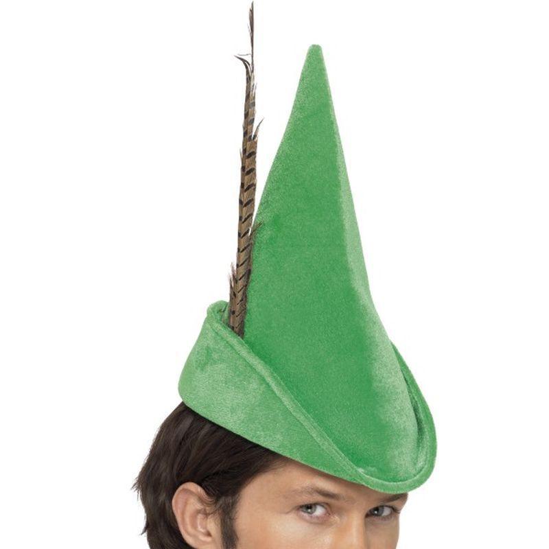 Robin Hood Hat Adult Green Unisex -1