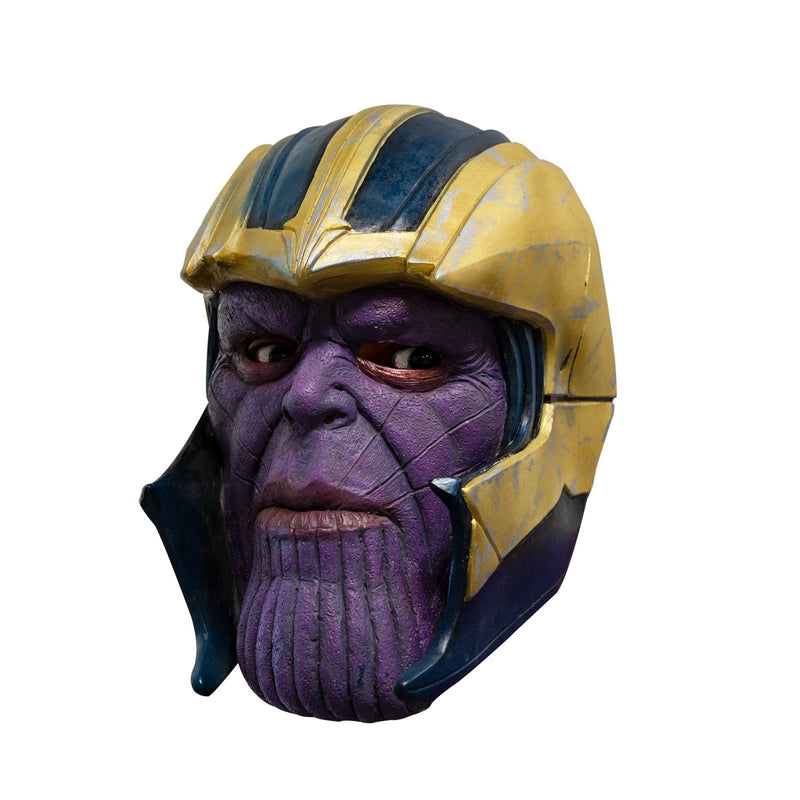 Thanos 3 4 Mask Adult Mens Purple