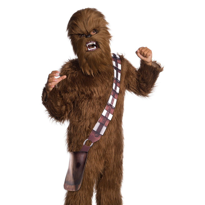 Chewbacca Moveable Jaw Mask One Size Only Unisex Brown