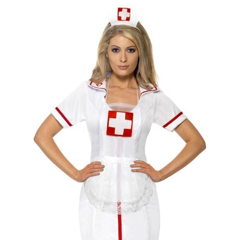 Nurse's Set Adult White Womens -1