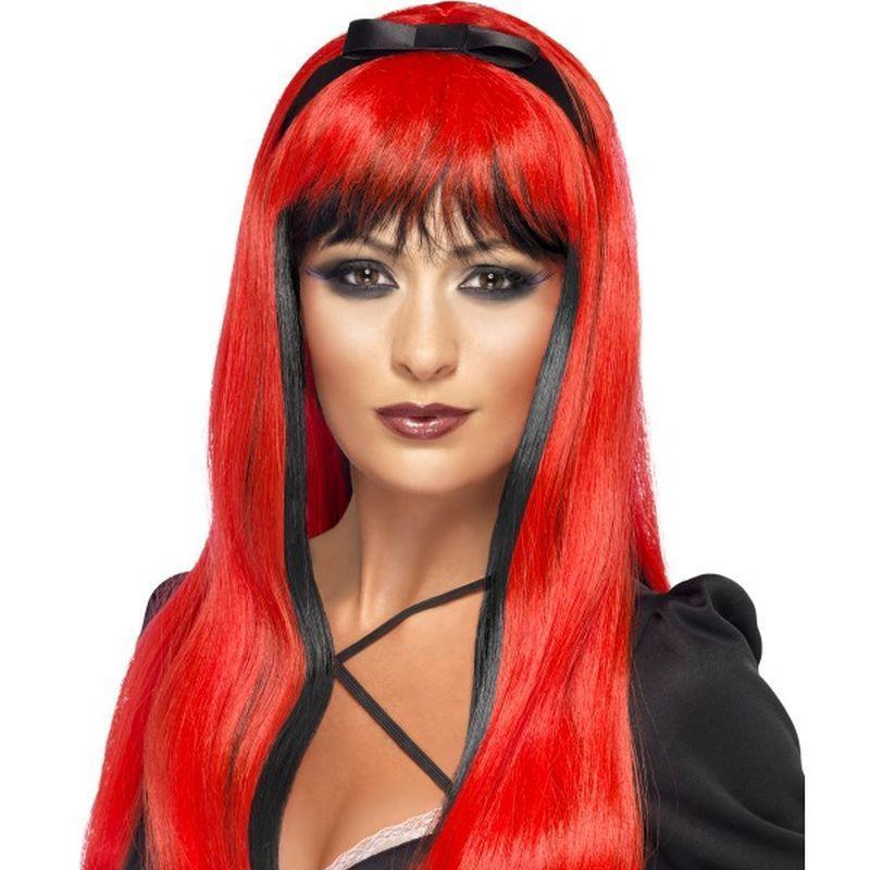 Bewitching Wig Adult Red Womens -1