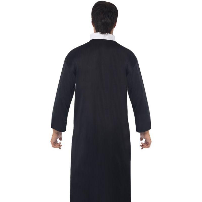 Priest Costume Adult White Mens -2
