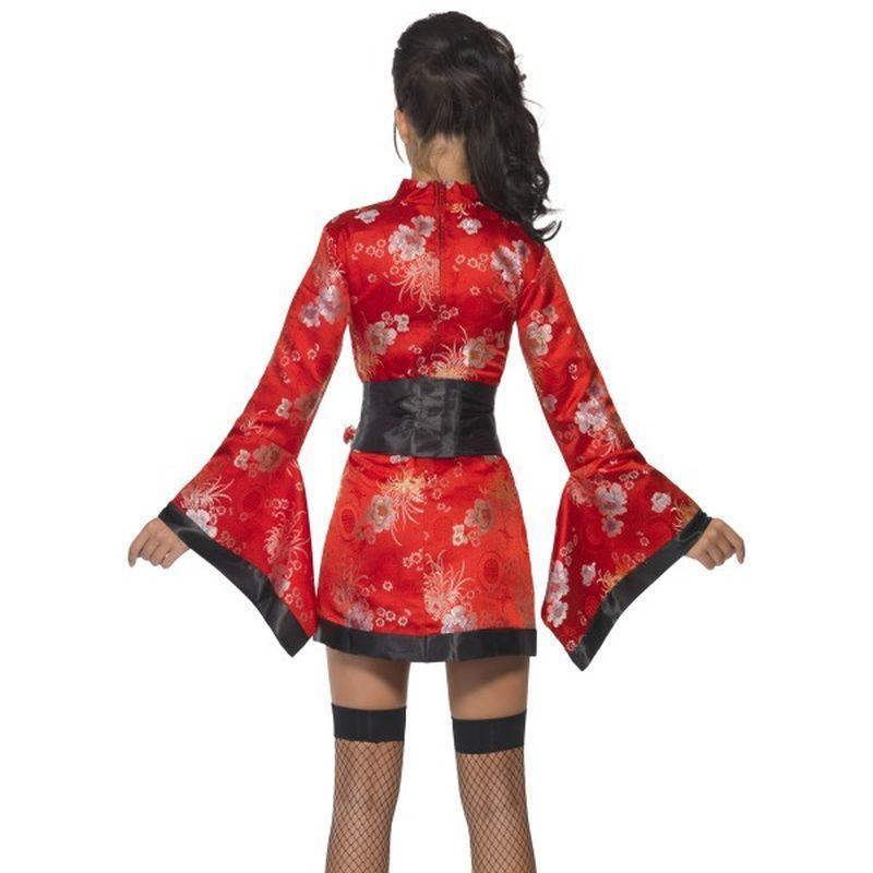 Vodka Geisha Costume Adult Red Womens -2