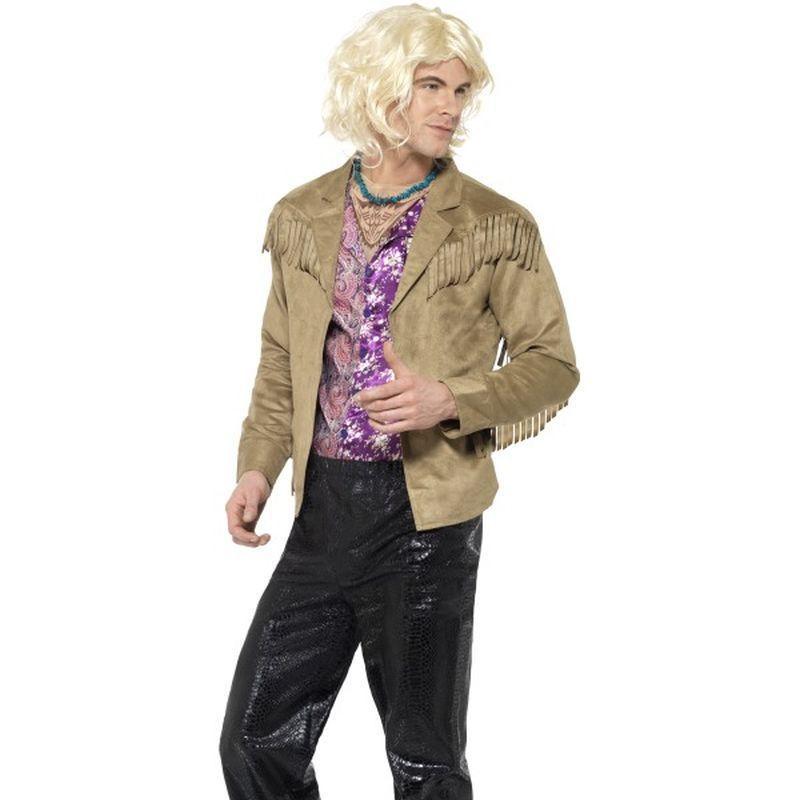 Zoolander Hansel Costume Adult Brown Mens -1