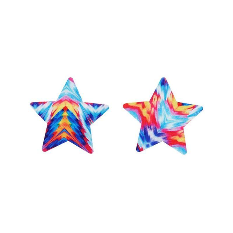 Fever Tie Dye Star Nipple Pasties Womens