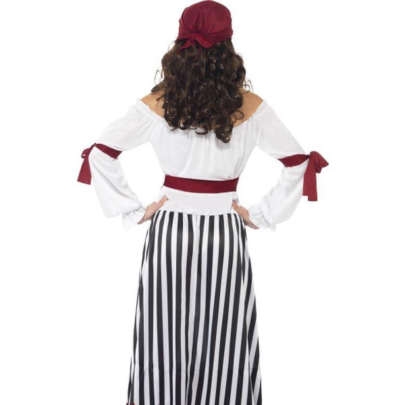 Pirate Lady Costume Adult White Womens -2