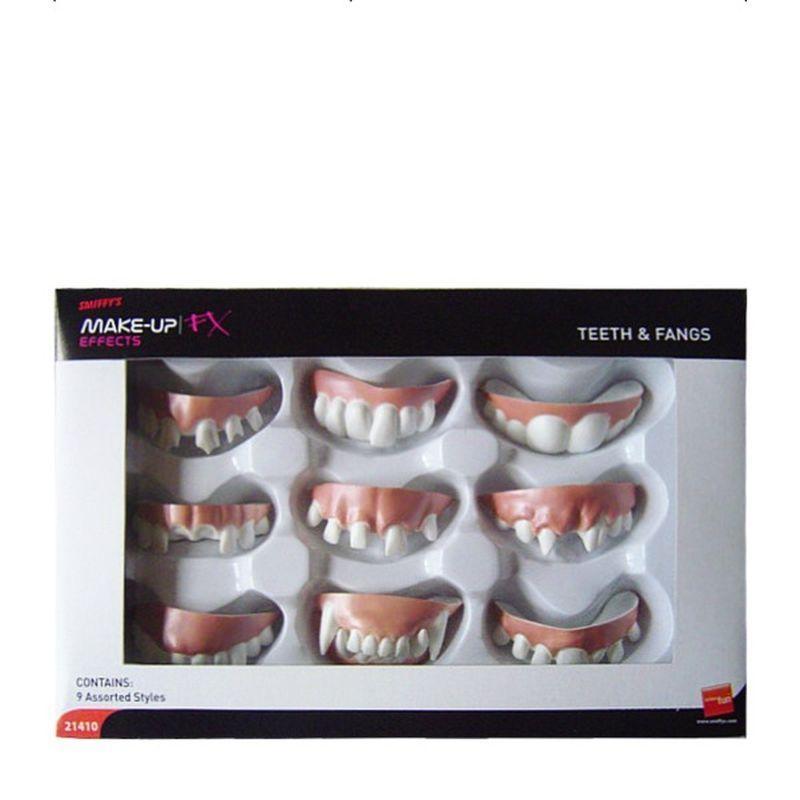 Teeth And Fangs Assorted Styles Adult White Unisex -1
