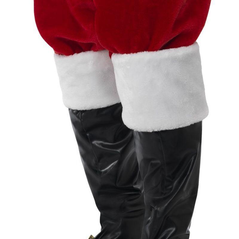 Santa Boot Covers Adult Mens -1