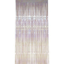 Shimmer Curtain Adult White Unisex -1