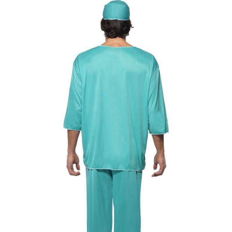 Surgeon Costume Adult Green Mens -2