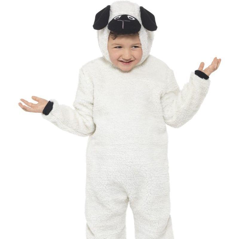 Sheep Costume Kids White Unisex -1