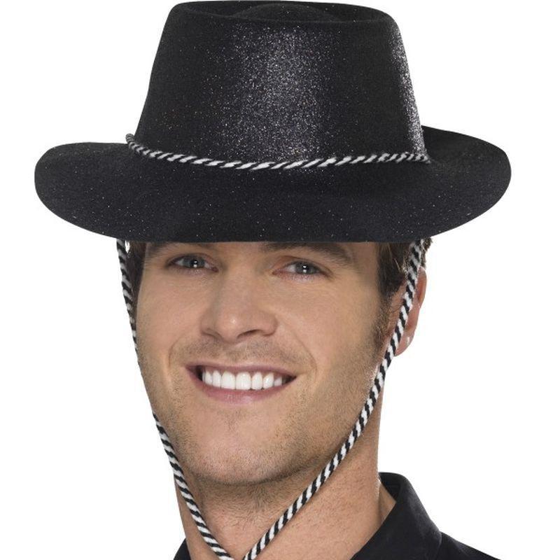 Cowboy Glitter Hat - One Size