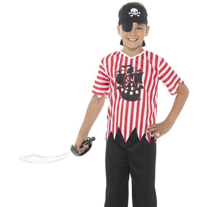 Jolly Pirate Boy Costume - Small Age 4-6