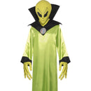 Alien Lord Costume - Medium Mens Green/Black