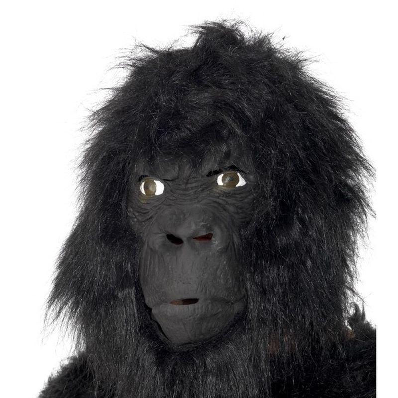 Gorilla Mask - One Size Mens Black