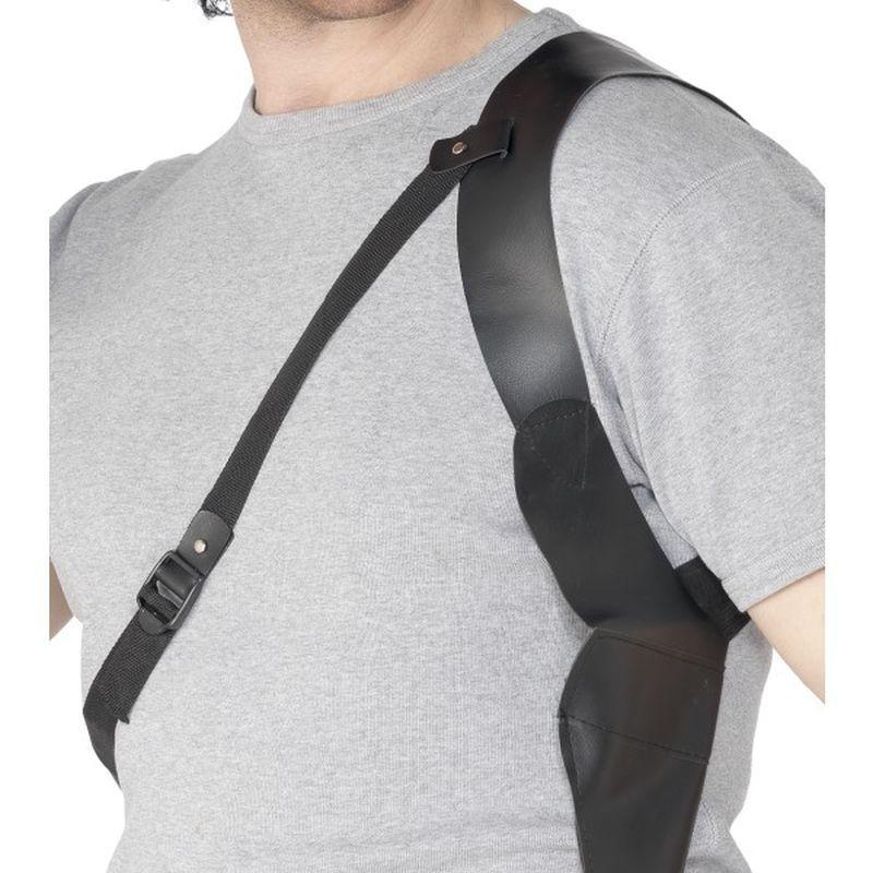 Leather Look Shoulder Holster - One Size