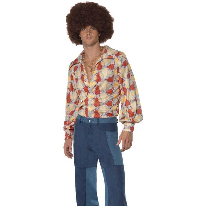 1970s Retro Costume - Medium Mens Multi