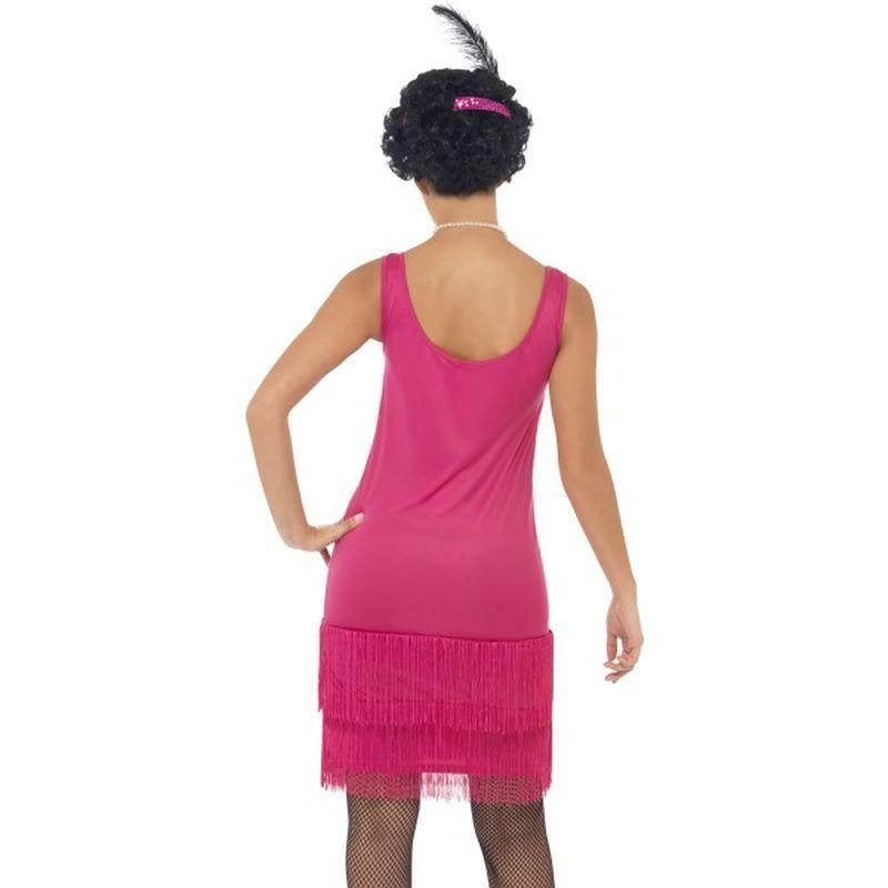 Funtime Flapper Costume Adult Pink Womens