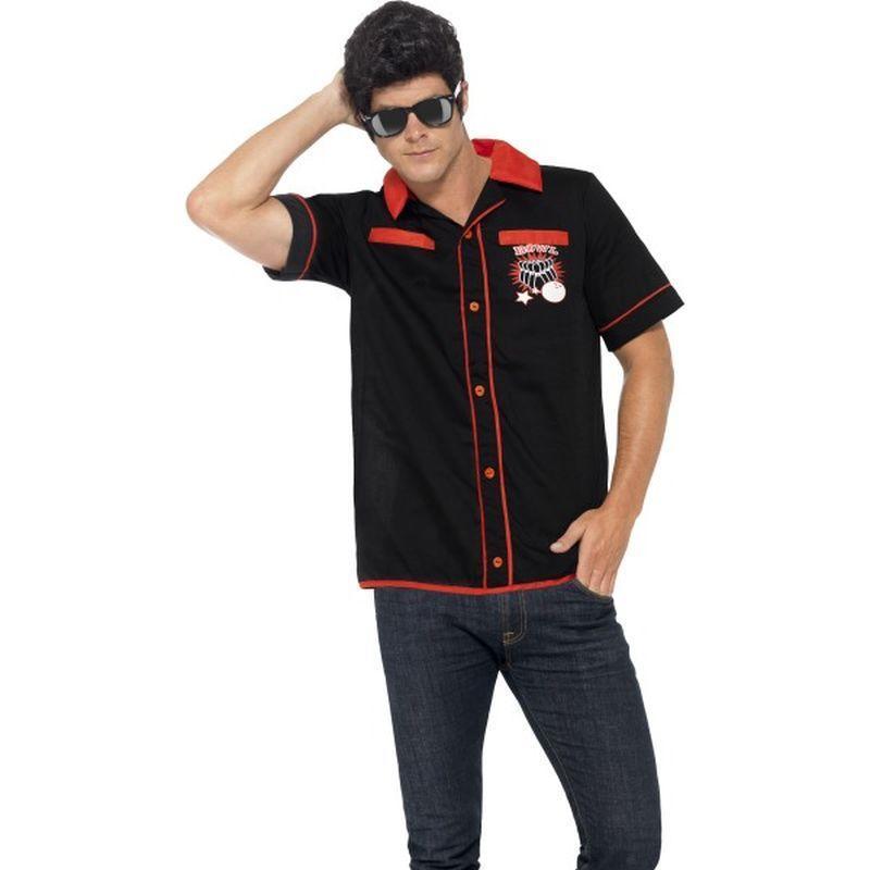 50 's Bowling Shirt - Chest 42"-44", Leg Inseam 33"