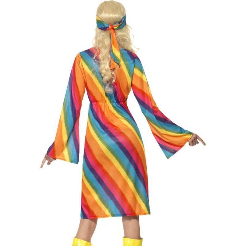Rainbow Hippie Costume Adult Rainbow Womens