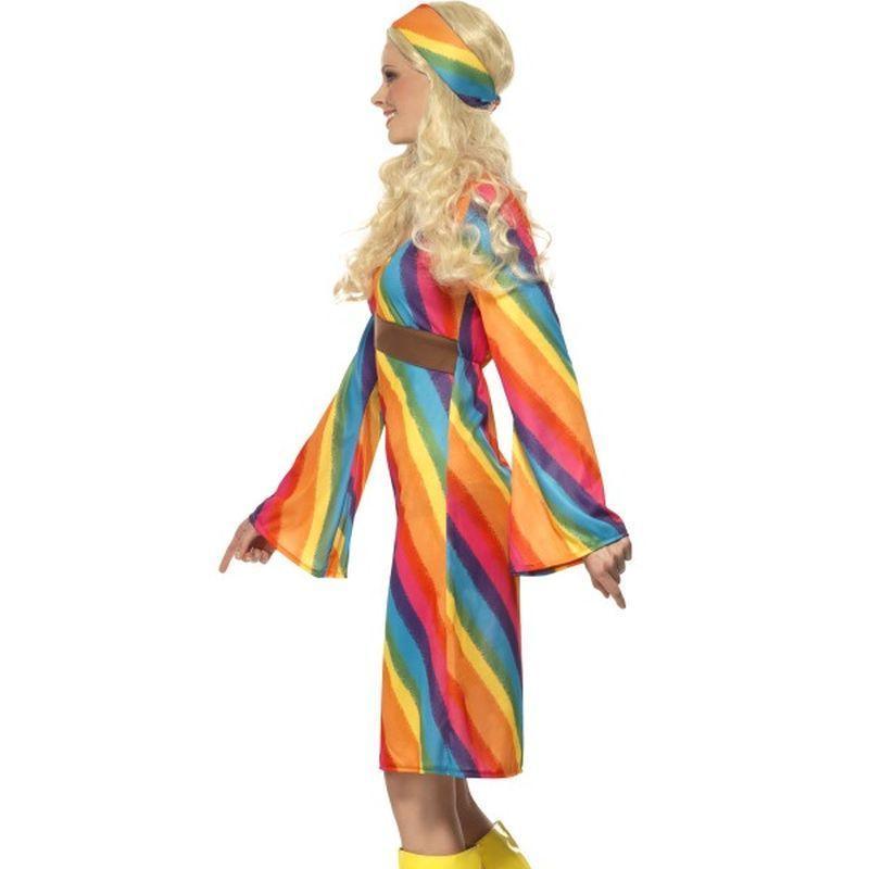 Rainbow Hippie Costume Adult Rainbow Womens