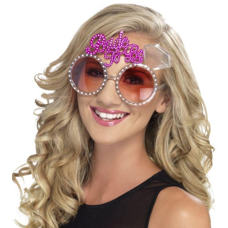 Bride To Be Glasses Adult Purple Womens -1