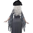 Ghost Ship Princess Costume Adult Grey Black Dress Hat